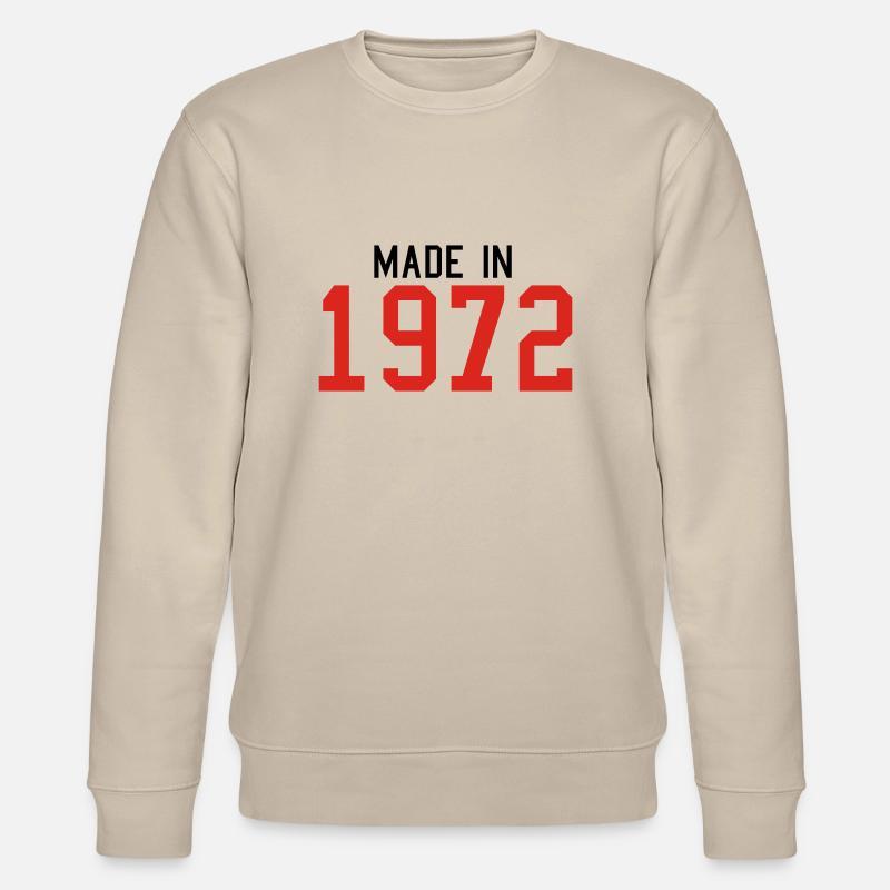 1972 - Sweat bio CHANGER Stanley/Stella Unisexe - beige