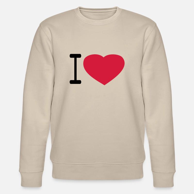 iloveseul - Stanley/Stella Unisex Bio-Sweatshirt CHANGER  - Beige