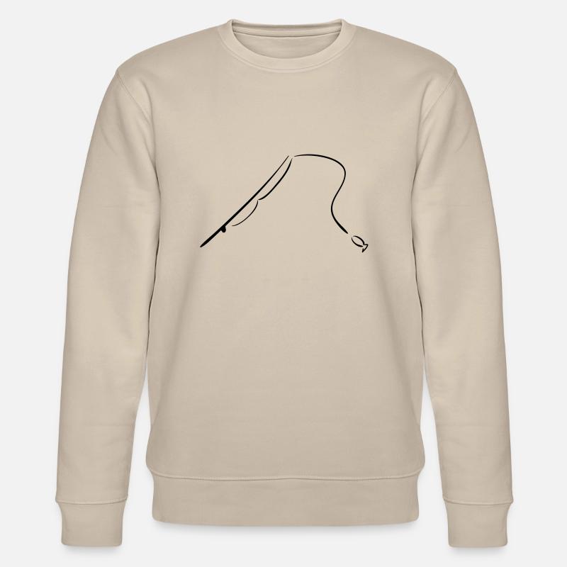 fischen - Stanley/Stella Unisex Bio-Sweatshirt CHANGER  - Beige