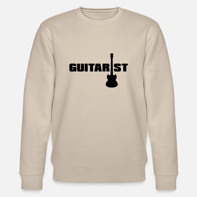 Guitarrist - Stanley/Stella Unisex Bio-Sweatshirt CHANGER  - Beige