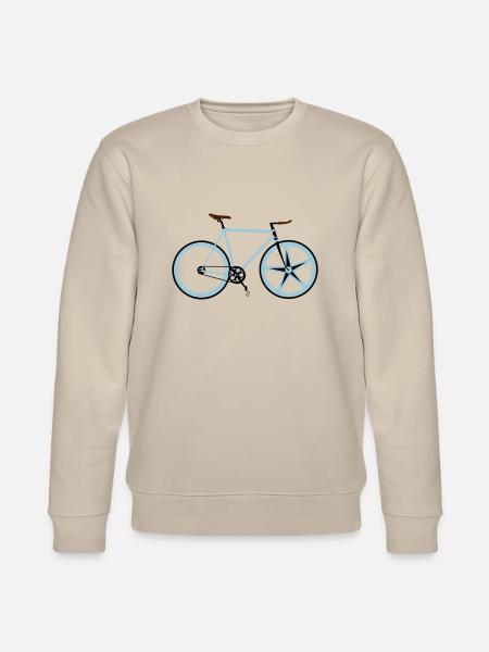 Bike - Stanley/Stella CHANGER Unisex Organic Sweatshirt - beige