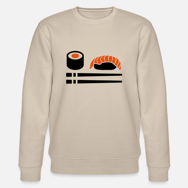 Sushi - Stanley/Stella Unisex Bio-Sweatshirt CHANGER  - Beige