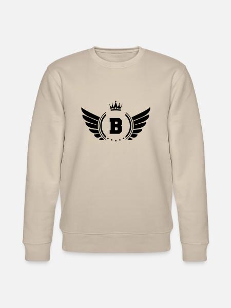 wappen B - Stanley/Stella Unisex Bio-Sweatshirt CHANGER - Beige