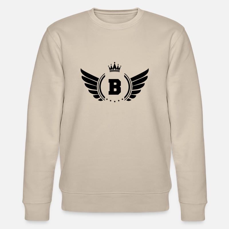 wappen B - Stanley/Stella Unisex Bio-Sweatshirt CHANGER  - Beige
