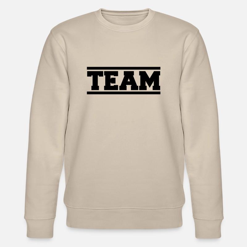 team - Stanley/Stella Unisex Bio-Sweatshirt CHANGER  - Beige