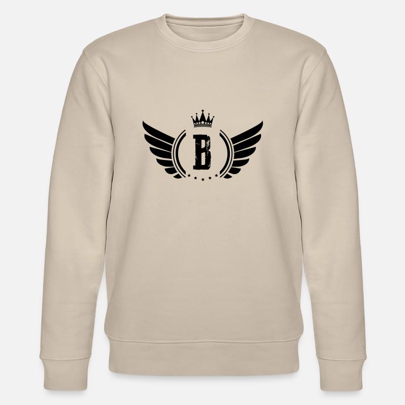 wappen b - Stanley/Stella Unisex Bio-Sweatshirt CHANGER  - Beige