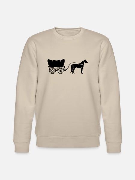 Western Carriage - Stanley/Stella CHANGER Unisex Organic Sweatshirt - beige