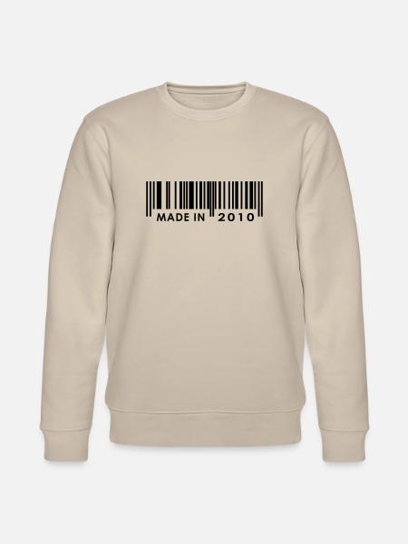 Birthday 2010 - Stanley/Stella CHANGER Unisex Organic Sweatshirt - beige