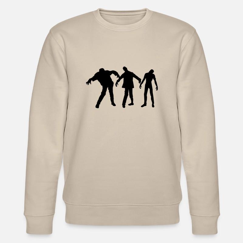 zombies - Stanley/Stella Unisex Bio-Sweatshirt CHANGER  - Beige