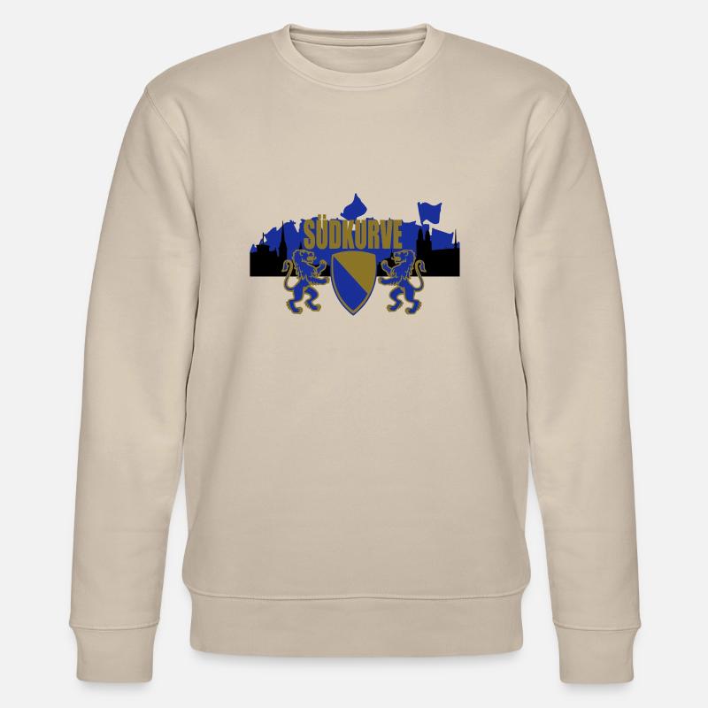 zürich südkurve - Stanley/Stella Unisex Bio-Sweatshirt CHANGER - Beige