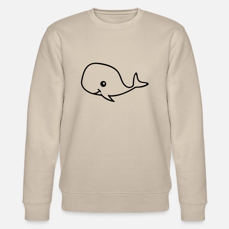 Walschutz - Stanley/Stella Unisex Bio-Sweatshirt CHANGER  - Beige