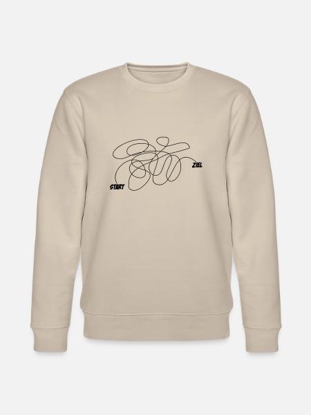 Start Destination Journey 1c - Stanley/Stella CHANGER Unisex Organic Sweatshirt - beige