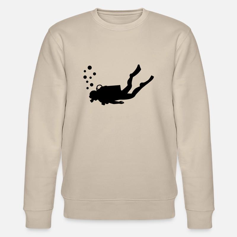 Plongeur - Sweat bio CHANGER Stanley/Stella Unisexe - beige