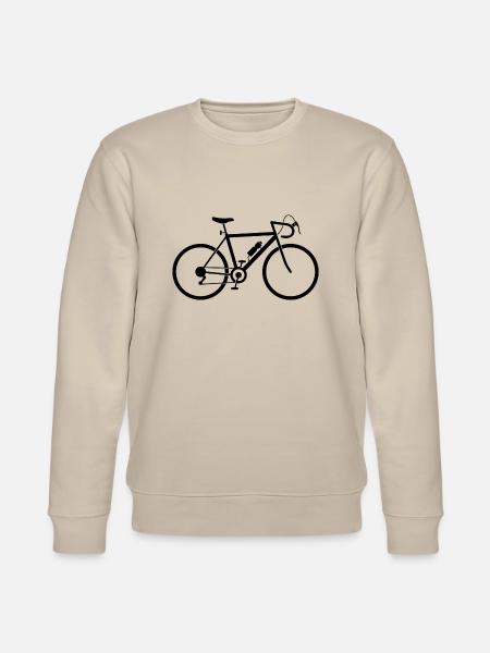 A fast road bike - Stanley/Stella CHANGER Unisex Organic Sweatshirt - beige