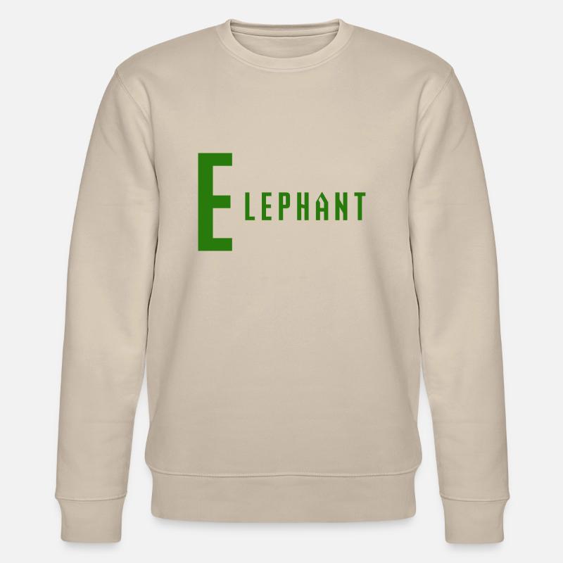 Elephant - Stanley/Stella Unisex Bio-Sweatshirt CHANGER  - Beige