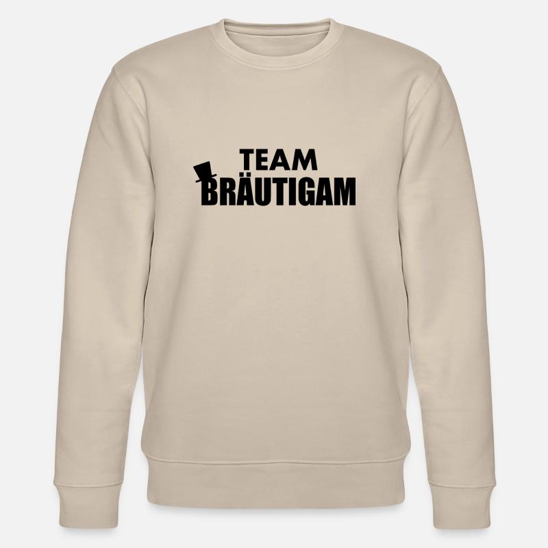 team bräutigam - Stanley/Stella Unisex Bio-Sweatshirt CHANGER  - Beige