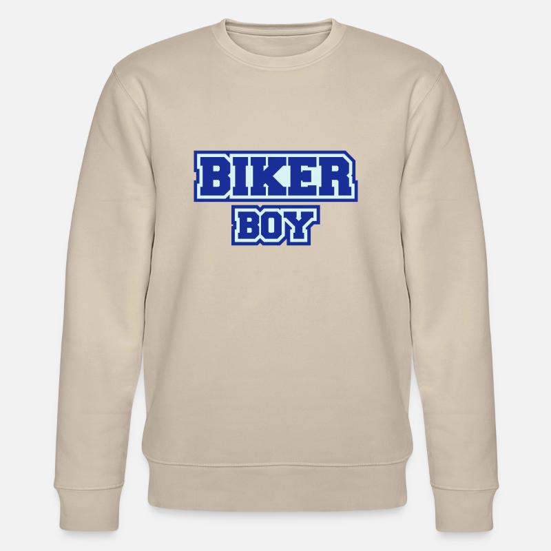Biker Boy - Sweat bio CHANGER Stanley/Stella Unisexe - beige