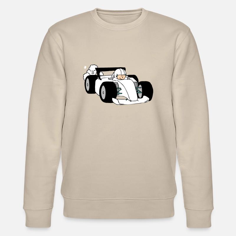Formula Race car - Stanley/Stella Unisex Bio-Sweatshirt CHANGER  - Beige