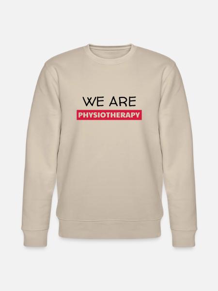 Krankengymnast / Krankengymnastin / Physio / - Stanley/Stella Unisex Bio-Sweatshirt CHANGER - Beige
