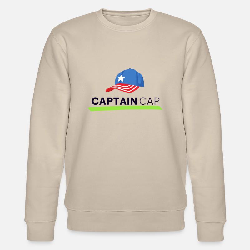 CaptainCap - Stanley/Stella Unisex Bio-Sweatshirt CHANGER  - Beige