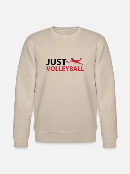 Just Volleyball - Stanley/Stella Unisex Bio-Sweatshirt CHANGER - Beige