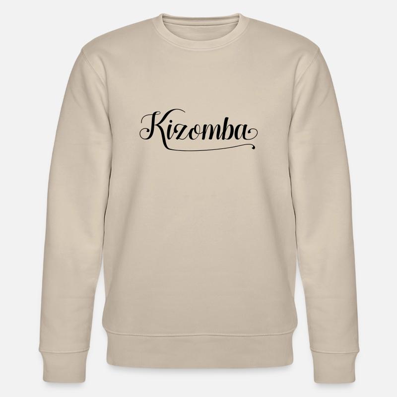 Kizomba Schrift 1a - Stanley/Stella Unisex Bio-Sweatshirt CHANGER  - Beige