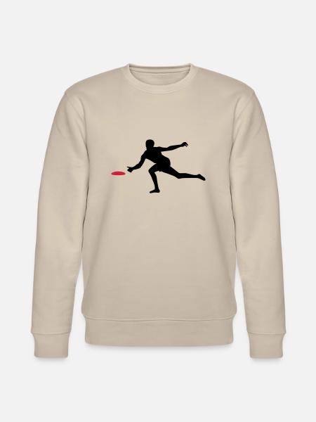 Discgolf - Stanley/Stella Unisex Bio-Sweatshirt CHANGER  - Beige