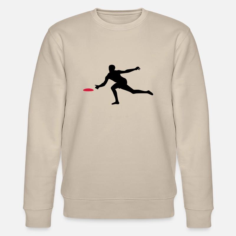 Discgolf - Stanley/Stella Unisex Bio-Sweatshirt CHANGER - Beige