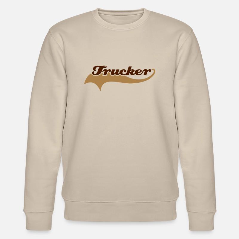trucker_schweif - Stanley/Stella Unisex Bio-Sweatshirt CHANGER  - Beige