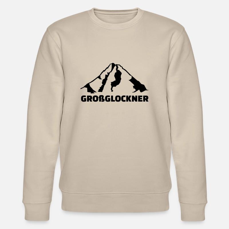 Großglockner - Stanley/Stella Unisex Bio-Sweatshirt CHANGER  - Beige