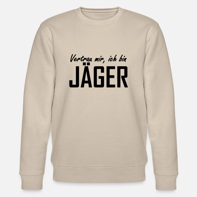 jäger - Stanley/Stella Unisex Bio-Sweatshirt CHANGER  - Beige
