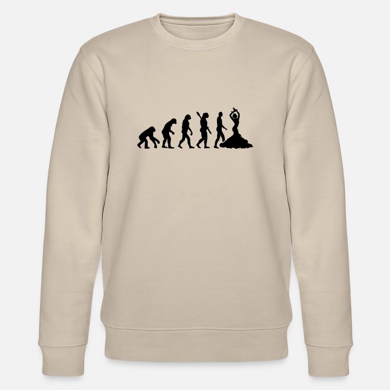 Flamenco - Stanley/Stella Unisex Bio-Sweatshirt CHANGER  - Beige