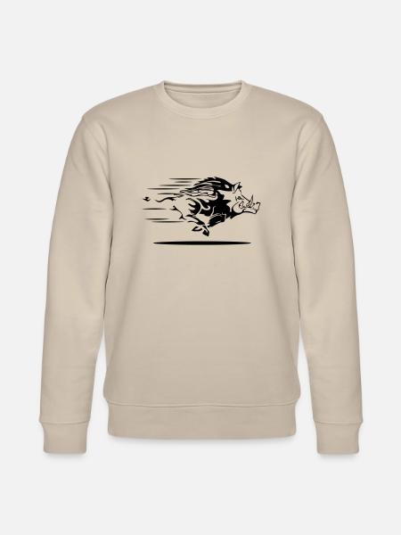 wild boar - Stanley/Stella CHANGER Unisex Organic Sweatshirt - beige