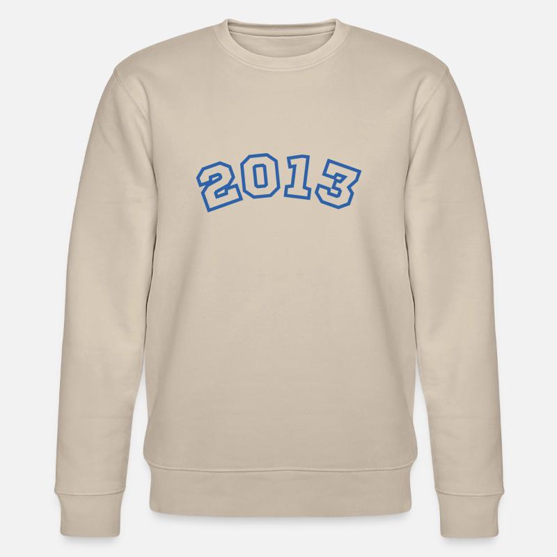 2013 bleu sport - Sweat bio CHANGER Stanley/Stella Unisexe - beige