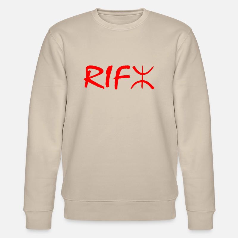 Rif - Stanley/Stella Unisex Bio-Sweatshirt CHANGER  - Beige