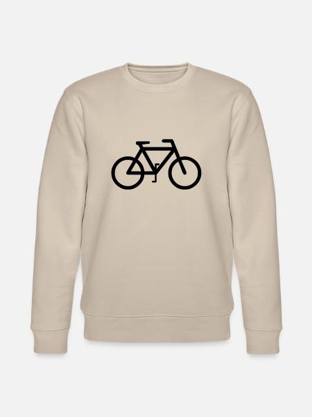 Fahrrad - Stanley/Stella Unisex Bio-Sweatshirt CHANGER  - Beige