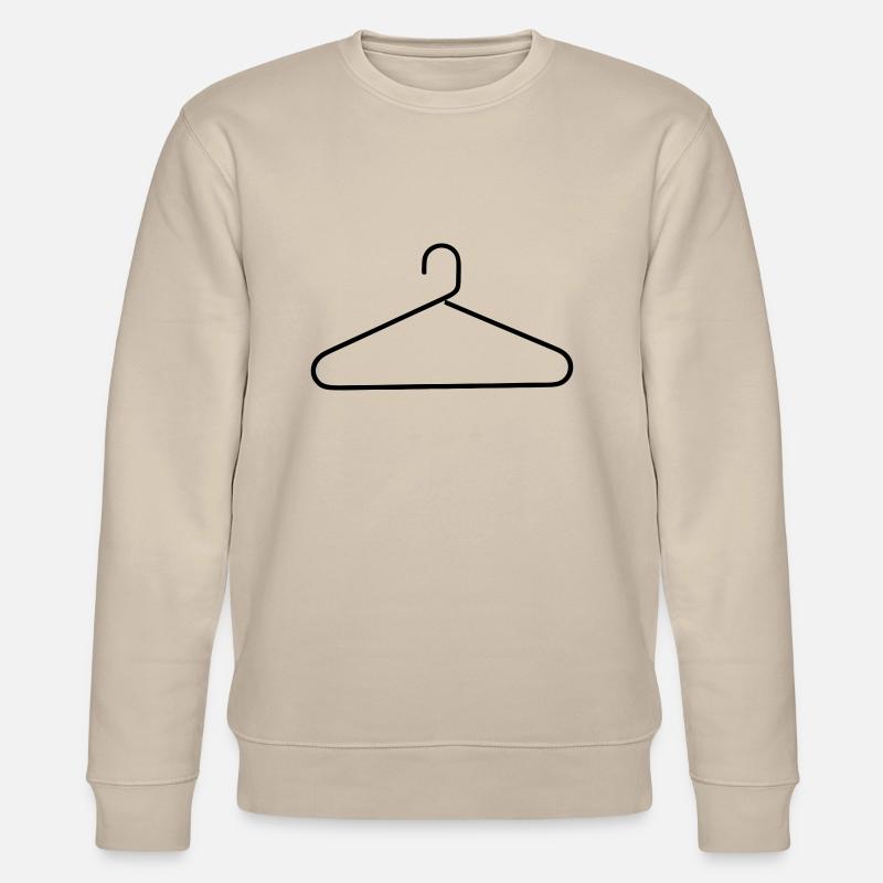 Kleiderbügel - Stanley/Stella Unisex Bio-Sweatshirt CHANGER  - Beige