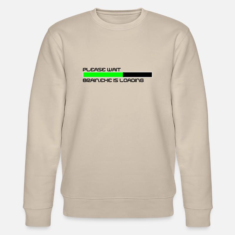 Brain.EXE - Stanley/Stella Unisex Bio-Sweatshirt CHANGER  - Beige