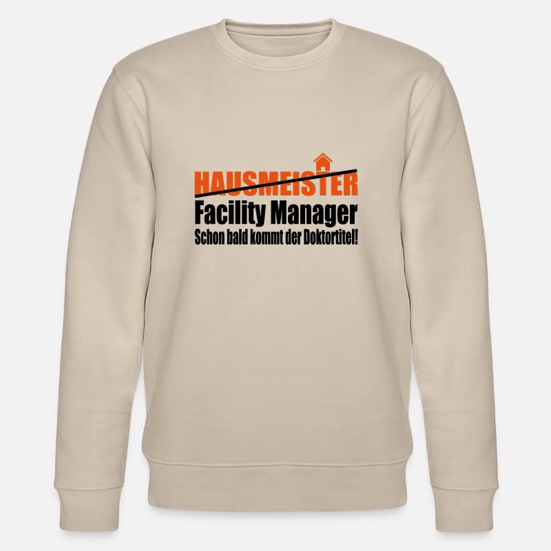 hausmeister - Stanley/Stella Unisex Bio-Sweatshirt CHANGER  - Beige