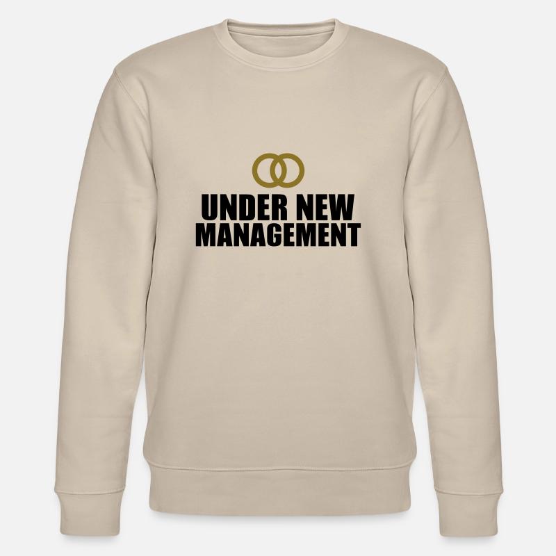 Under New Management Mariage - Sweat bio CHANGER Stanley/Stella Unisexe - beige