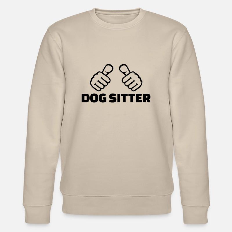 Hundesitter - Stanley/Stella Unisex Bio-Sweatshirt CHANGER  - Beige