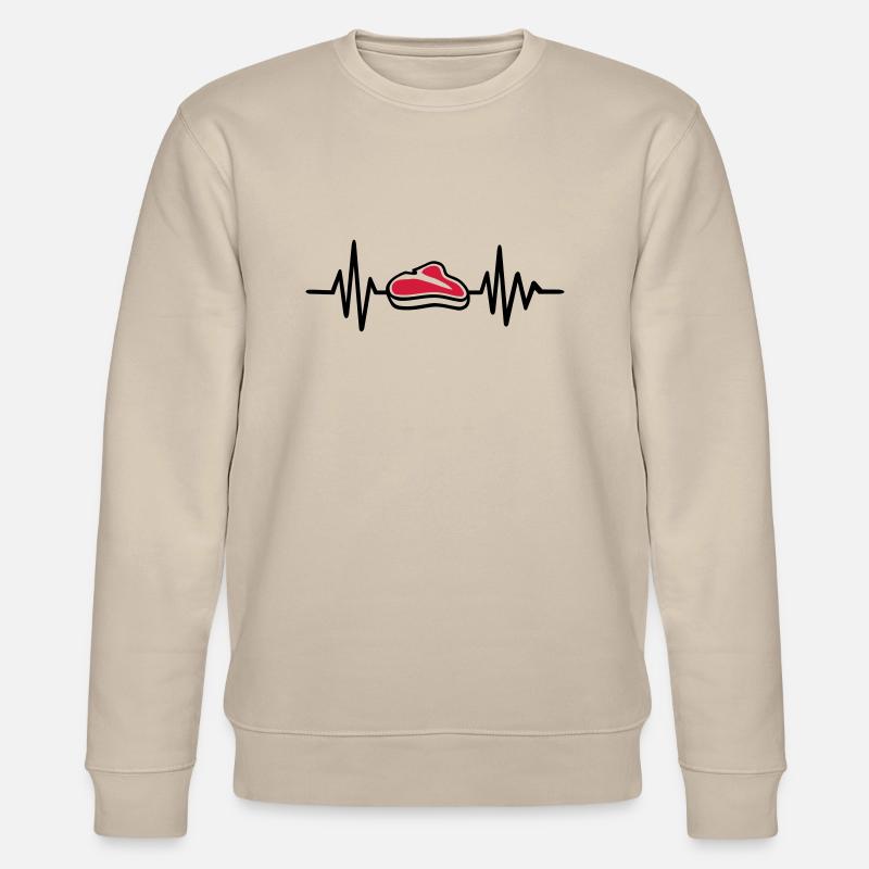 Fleisch - Stanley/Stella Unisex Bio-Sweatshirt CHANGER  - Beige