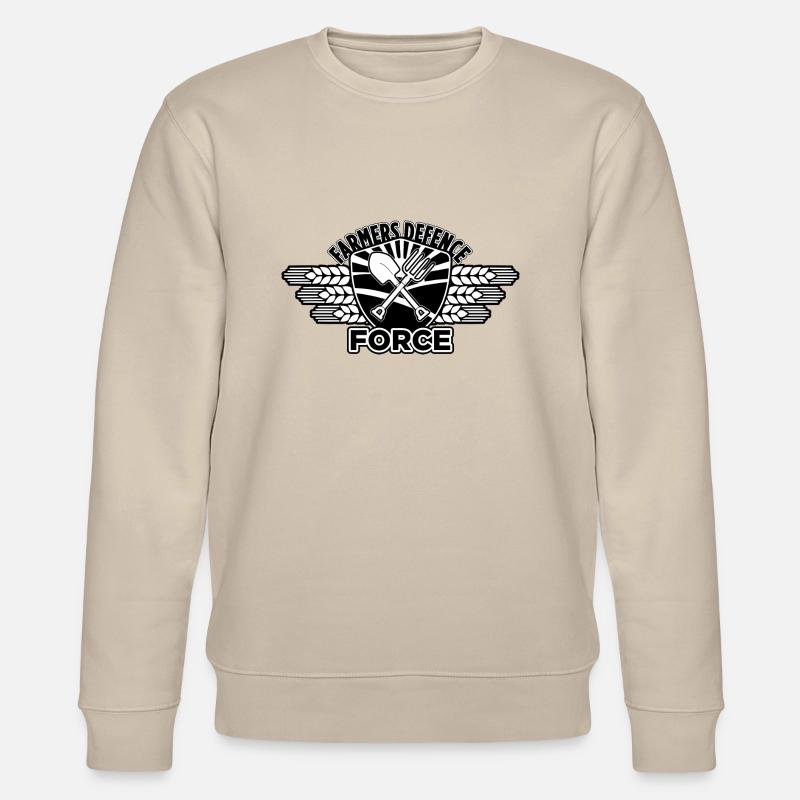 Farmers Defence Force - Stanley/Stella Unisex Bio-Sweatshirt CHANGER - Beige