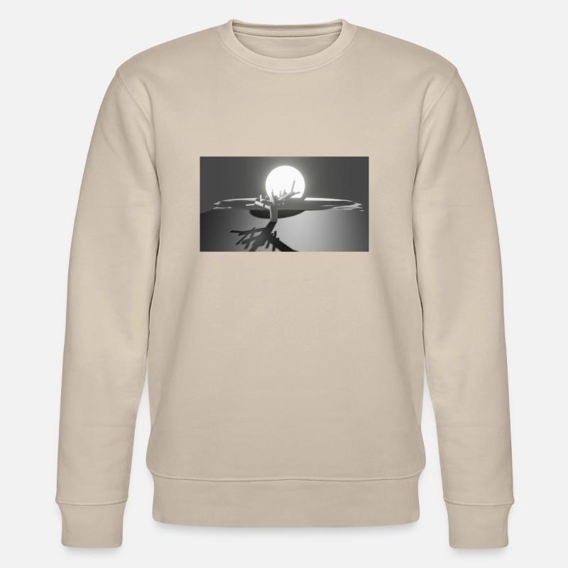 Sonne und Baum - Stanley/Stella Unisex Bio-Sweatshirt CHANGER  - Beige
