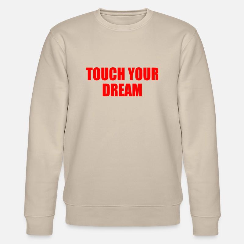 touch you dream - Stanley/Stella Unisex Bio-Sweatshirt CHANGER  - Beige