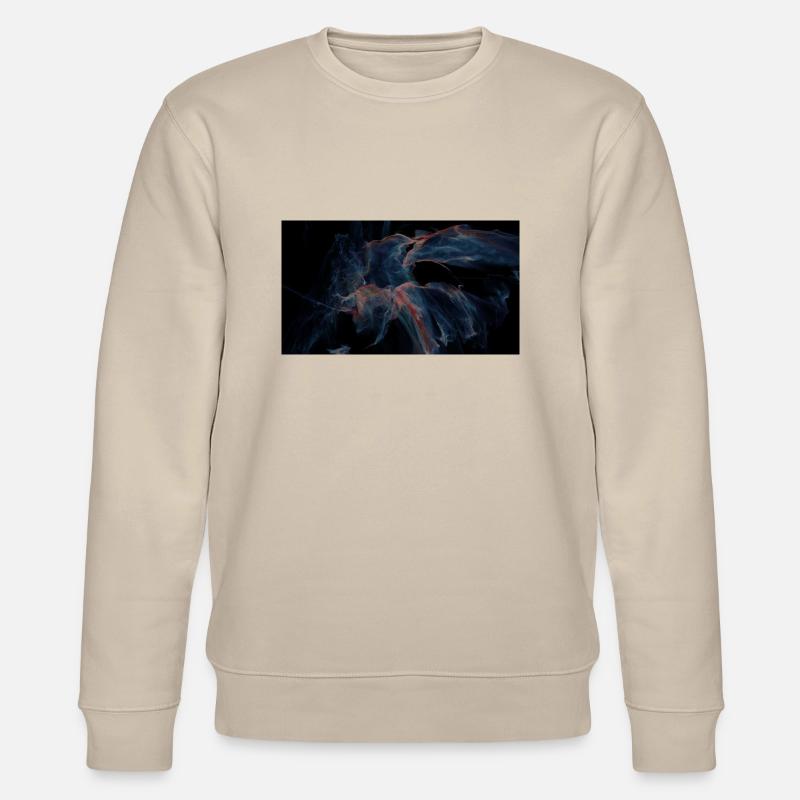 3D Interstellare Galaxy - Stanley/Stella Unisex Bio-Sweatshirt CHANGER  - Beige