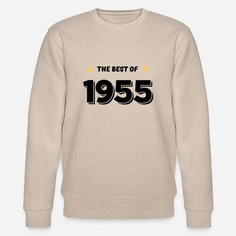 Das Beste von 1955 - Stanley/Stella Unisex Bio-Sweatshirt CHANGER  - Beige