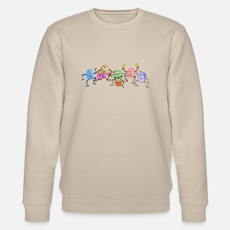 Eiertanz - Stanley/Stella Unisex Bio-Sweatshirt CHANGER  - Beige