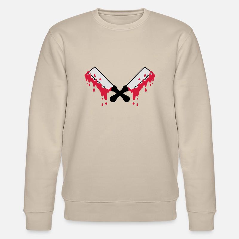 bloody_cleavers - Stanley/Stella Unisex Bio-Sweatshirt CHANGER  - Beige