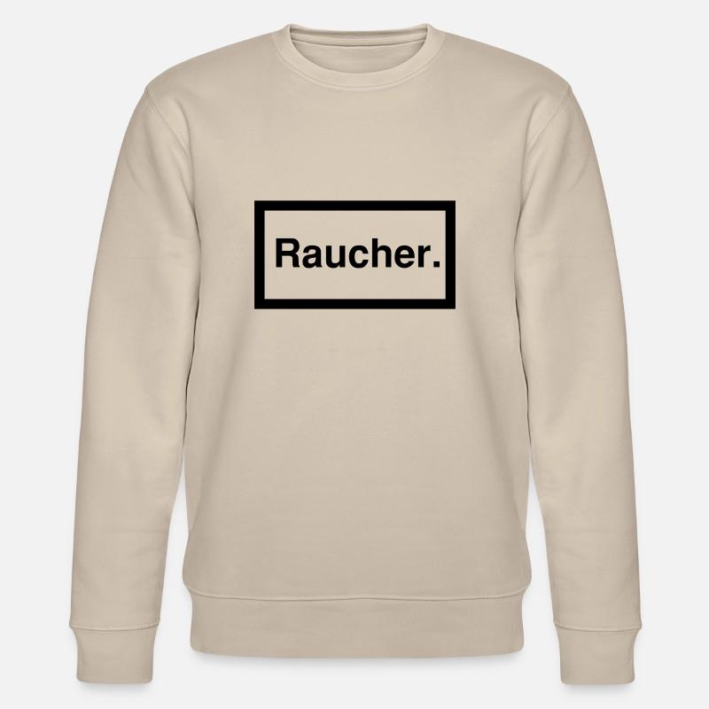 raucher 1c - Stanley/Stella Unisex Bio-Sweatshirt CHANGER  - Beige